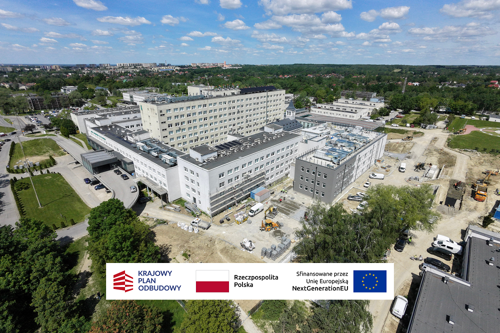 Nowy Blok Operacyjny w Tarnowie – stan surowy zamknięty, realizowane są intensywne prace wykończeniowe i instalacyjne