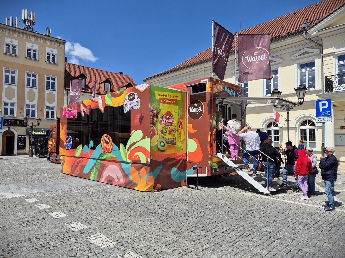 Słodka zabawa z Wawel Truck w Łapczycy