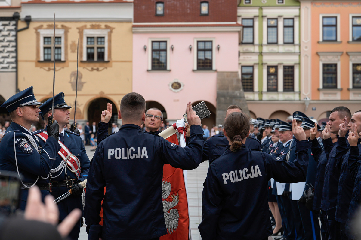 Małopolskie obchody Święta Policji w Tarnowie / zdjęcia