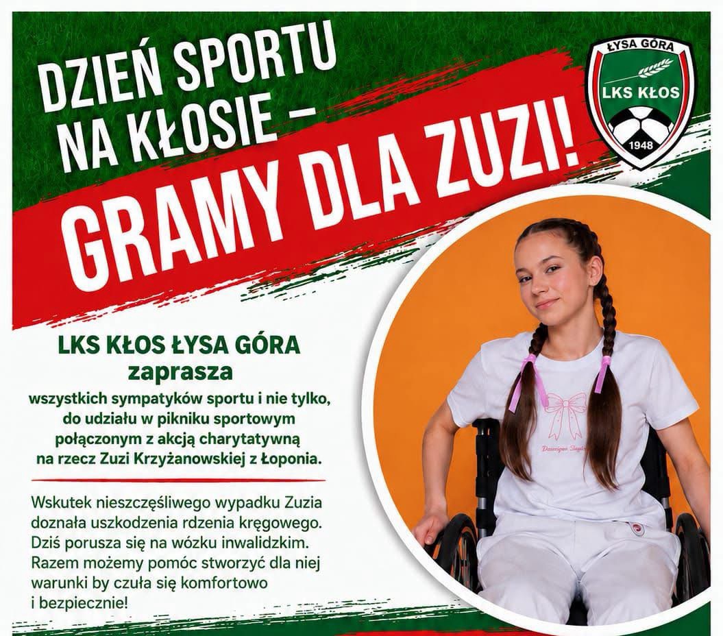 Festyn sportowy dla Zuzi Krzyżanowskiej