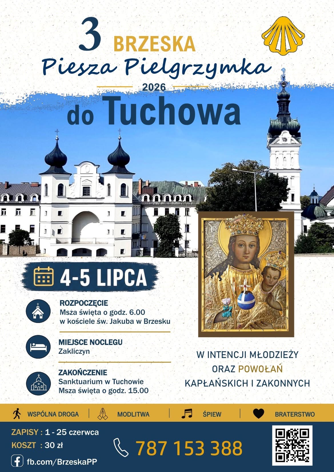 Już w sobotę wyruszy piesza pielgrzymka z Brzeska do Tuchowa