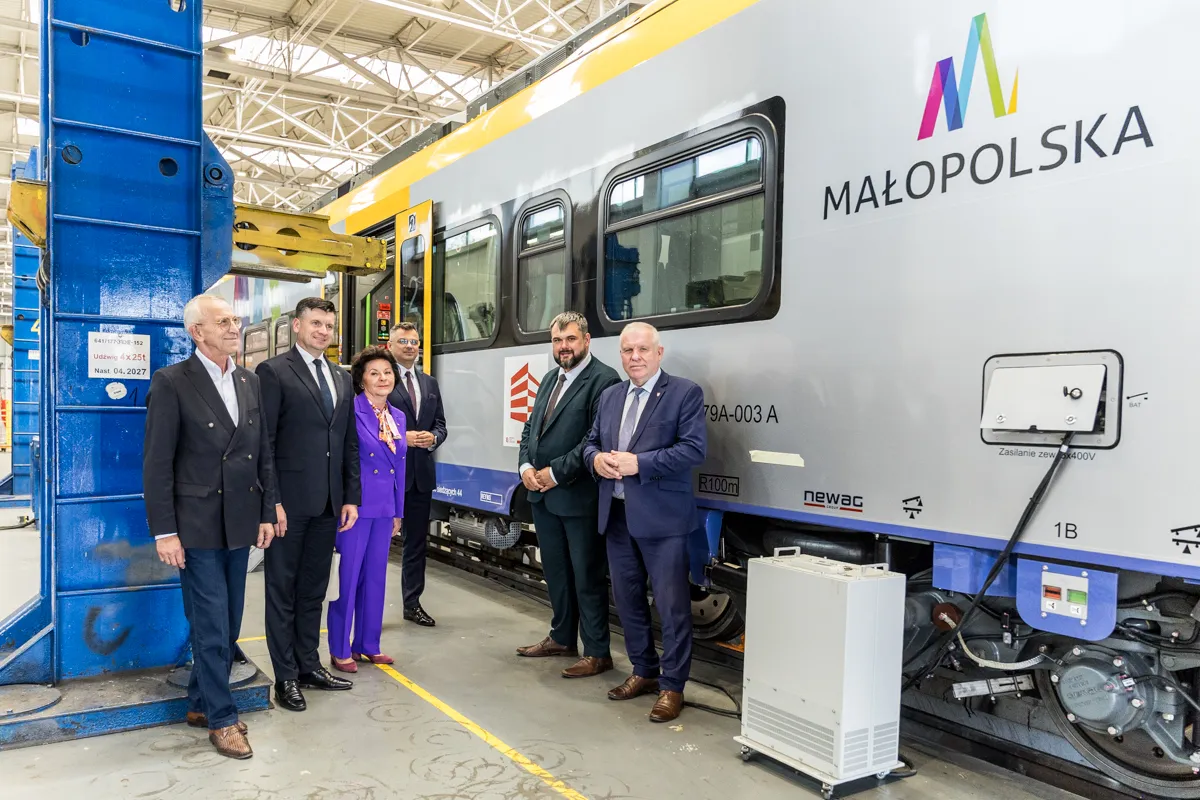 Z nowosądeckiego NEWAG-u na małopolskie tory