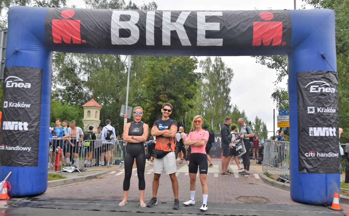 Bocheńscy policjanci wzięli udział w zawodach Ironman 70.3 Kraków / zdjęcia
