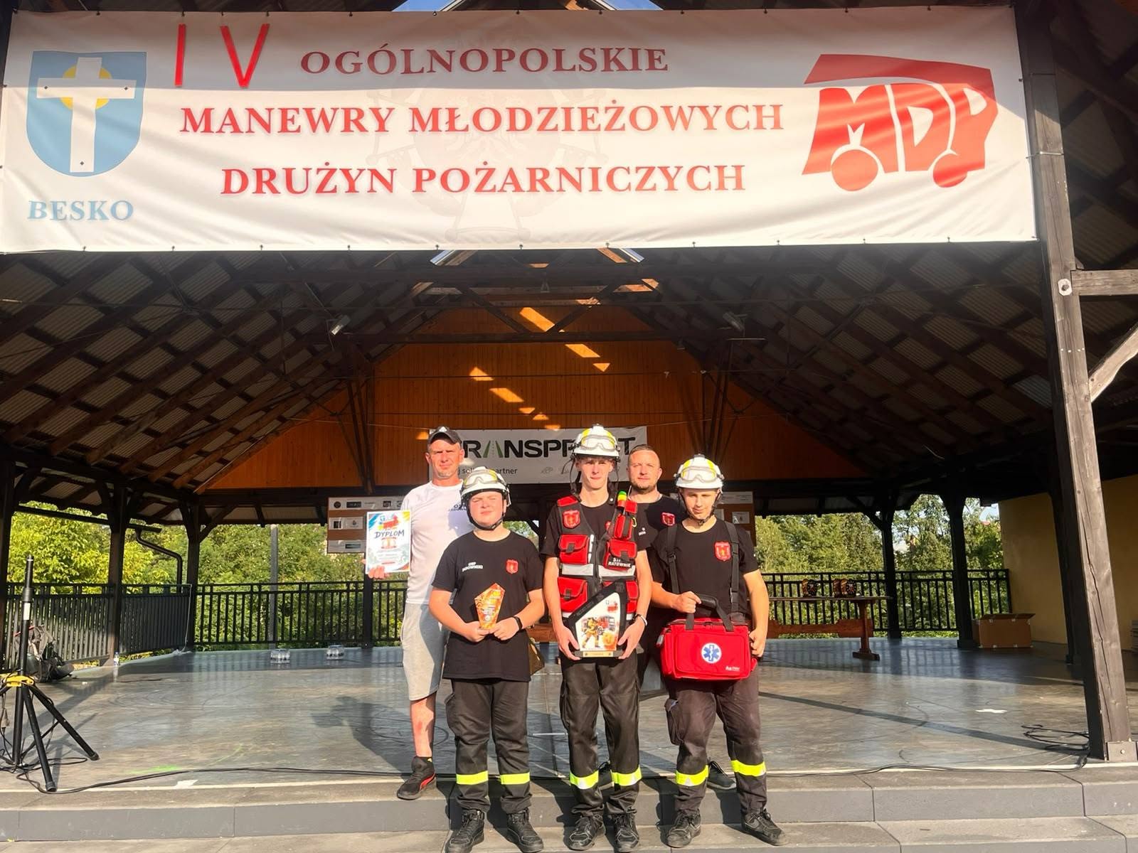 MDP Jadowniki najlepsza w Polsce. Młodzi druhowie wygrali manewry w Besku