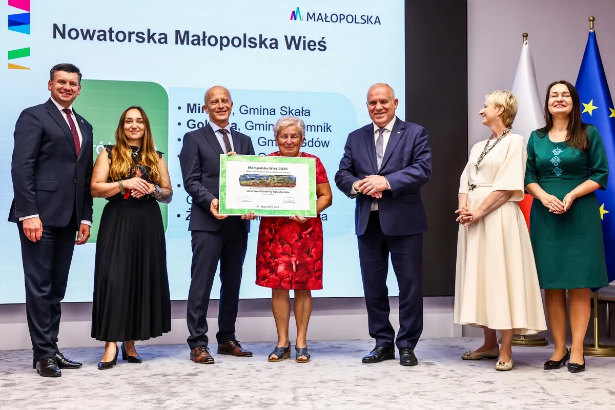 Biadoliny Szlacheckie laureatem konkursu „Małopolska Wieś 2026”
