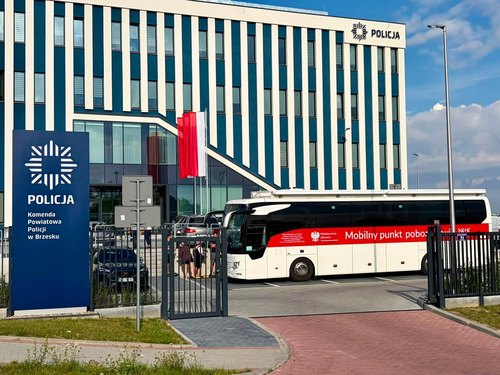 Policyjni krwiodawcy z Brzeska oddali ponad 7 litrów krwi