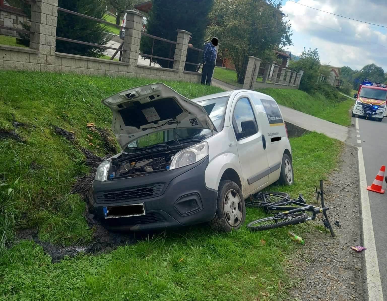 Potrącenie 9-latka w Iwkowej. Chłopiec trafił do szpitala