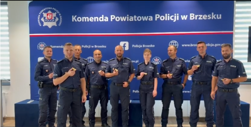 #Cytrynka dla Nikoli. Brzescy policjanci dołączają do akcji, by pomóc córeczce naszego kolegi