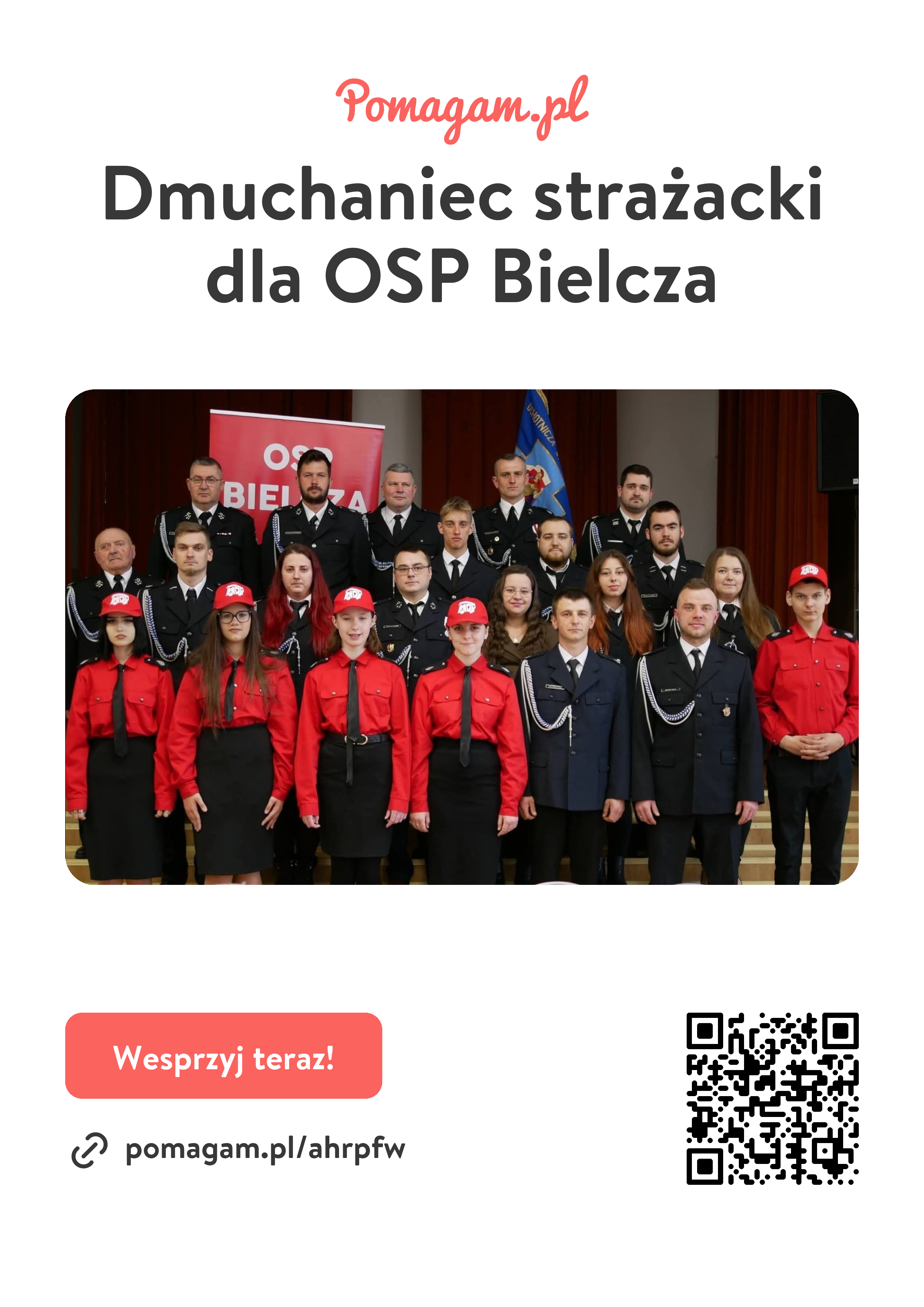 OSP Bielcza zbiera na dmuchany tor przeszkód dla dzieci. Jeden mały gest może dać tysiące uśmiechów