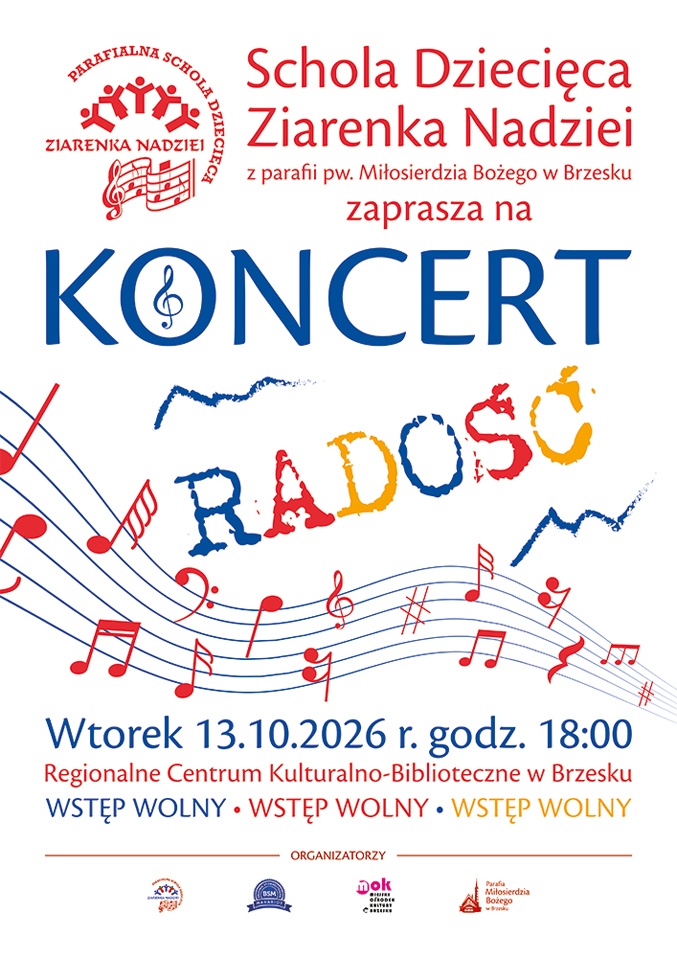 „Radość” na scenie RCKB. Koncert Ziarenek Nadziei i przyjaciół