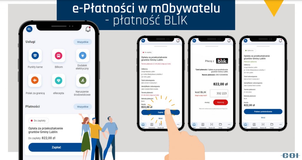 Ciężkowice wśród 12 małopolskich gmin z ePłatnościami w aplikacji mObywatel
