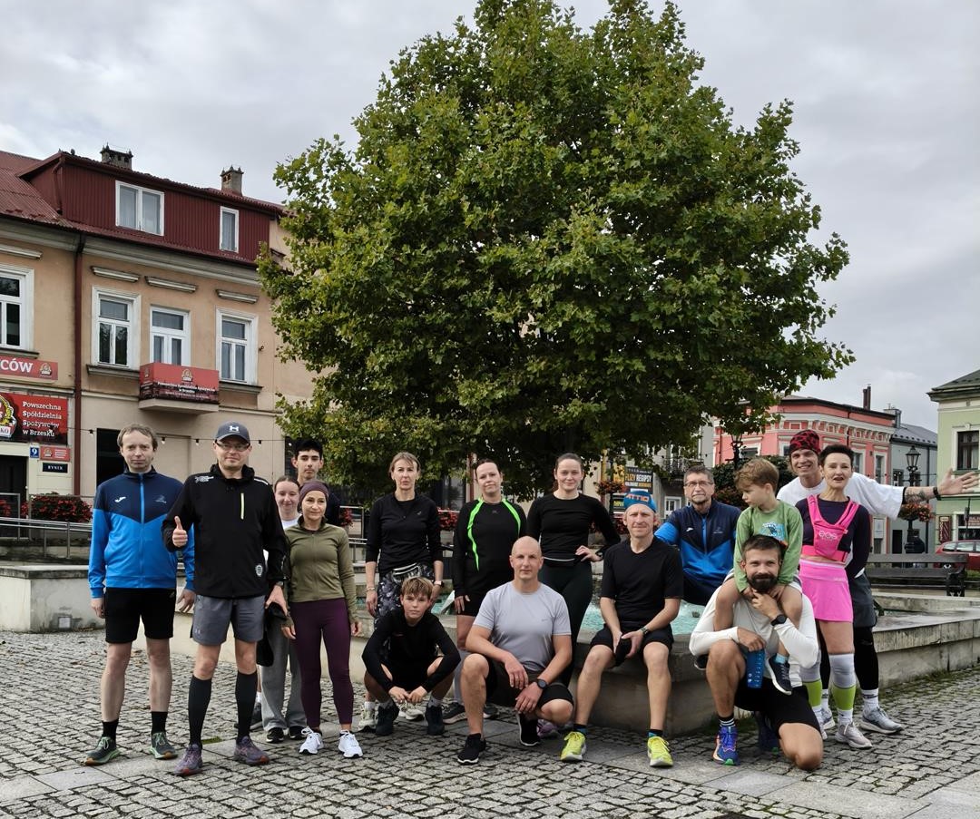 Pierwszy Café Run w Brzesku za nami. W niedzielę pobiegło 17 osób