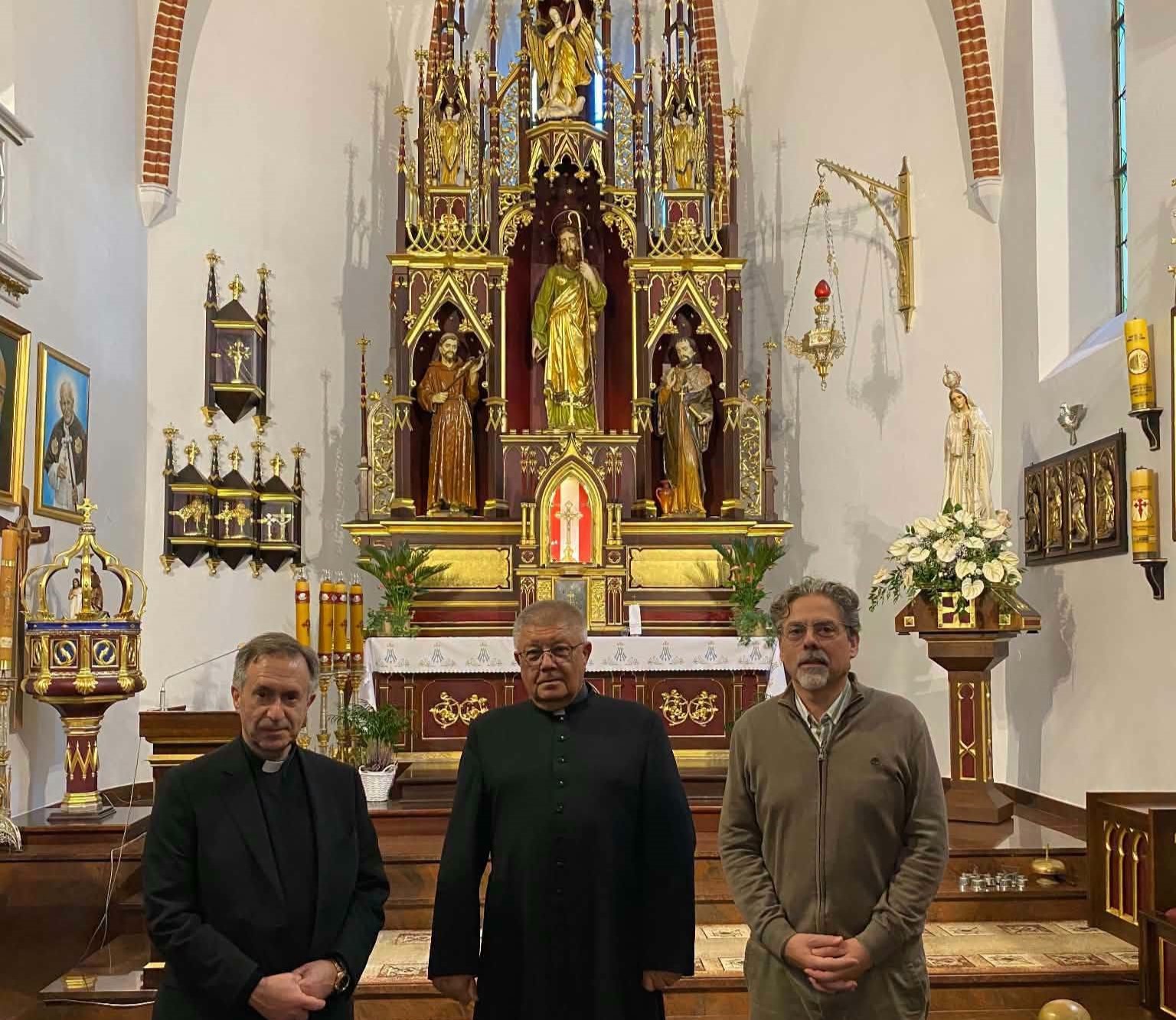 Goście z Santiago de Compostela odwiedzili sanktuarium św. Jakuba w Brzesku