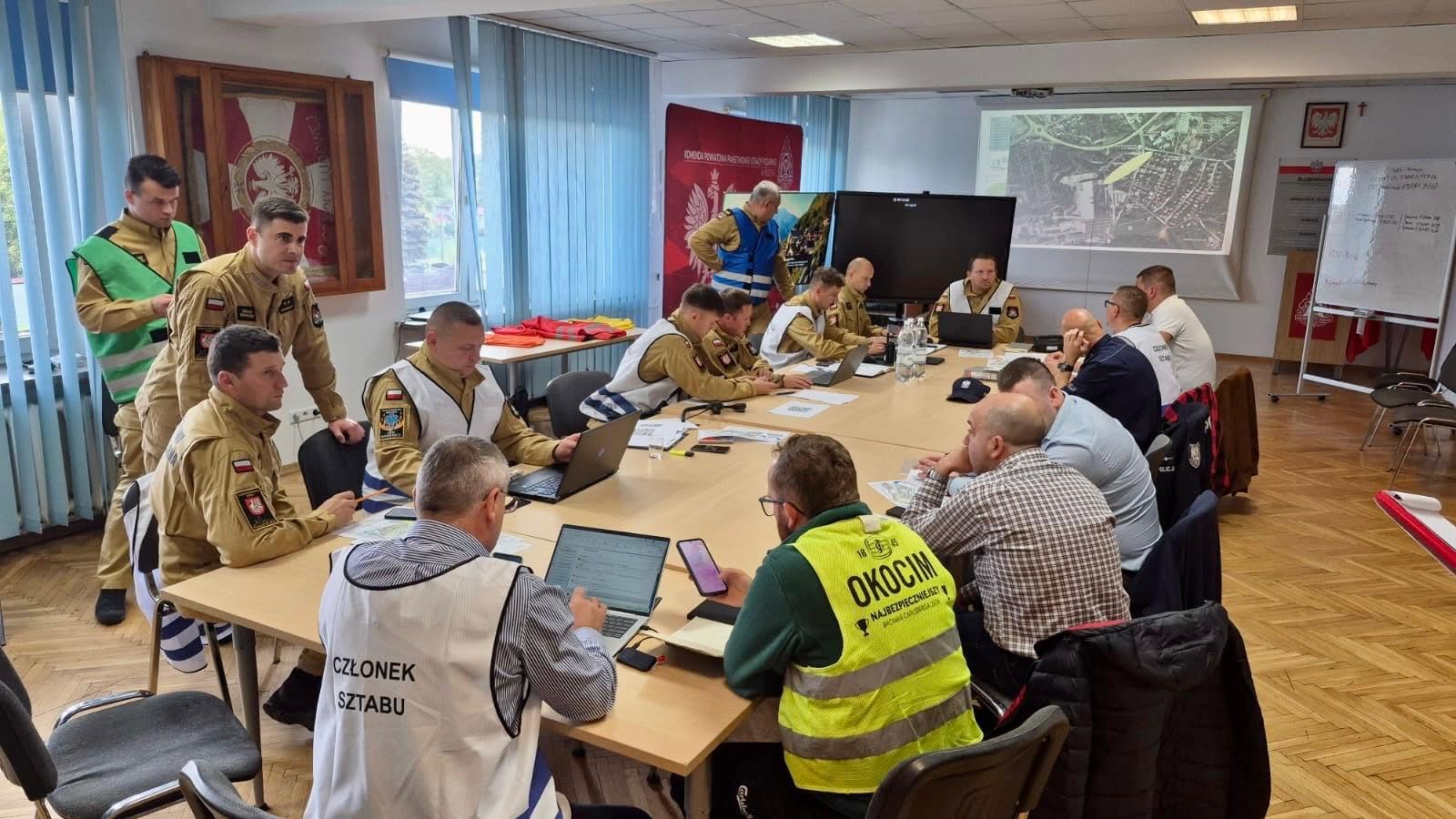Brzesko. Ćwiczenia „OKOCIM 2026” sprawdzianem gotowości służb ratunkowych