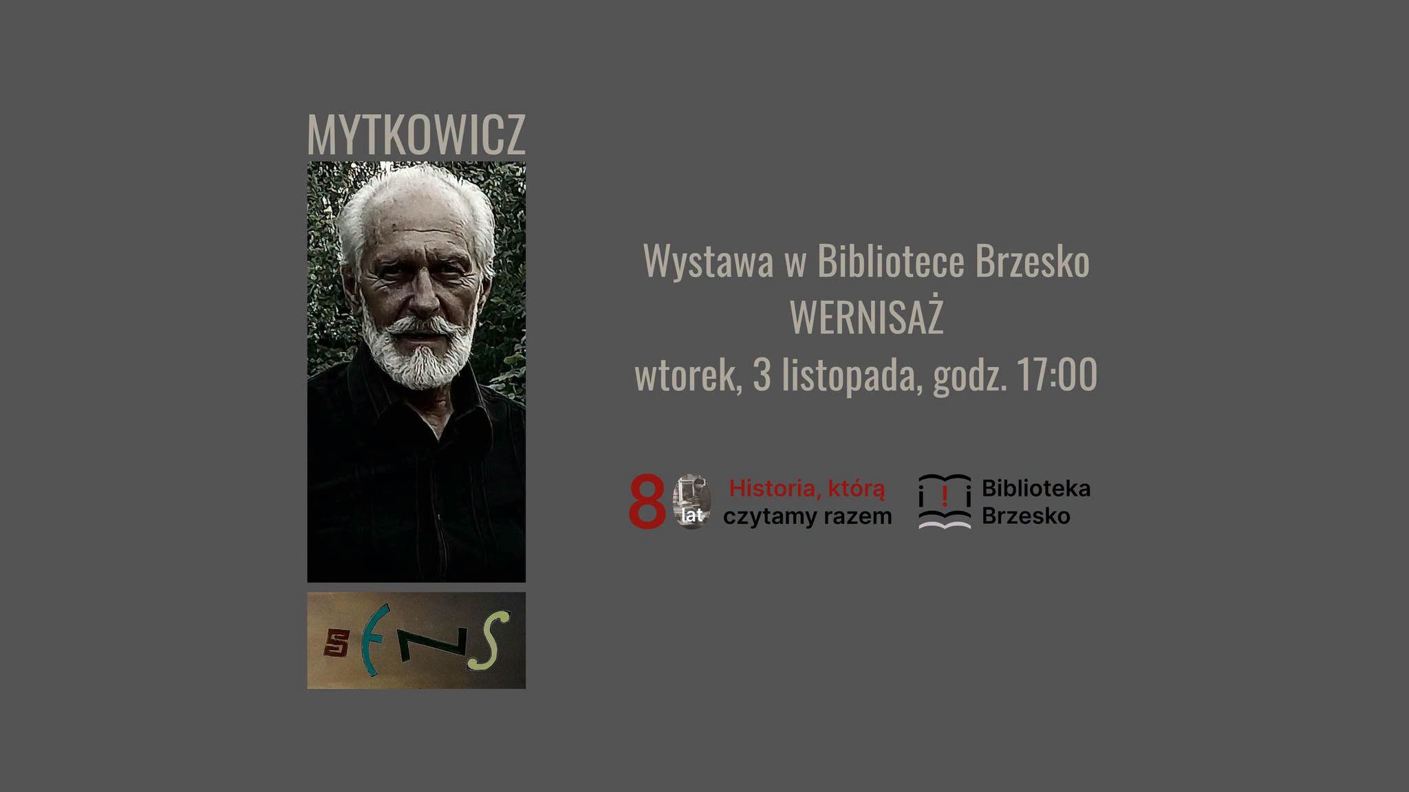 Janusz Mytkowicz | Wernisaż wystawy SENS | Biblioteka Brzesko / 3 listopada 2026 r.