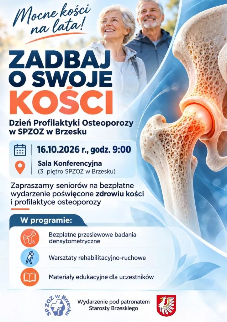 Dzień profilaktyki osteoporozy w szpitalu w Brzesku / 16 października 2026 r.